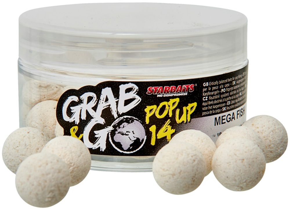 E-shop Starbaits Pop-up G&G Global 14mm 20g - Mega fish,Starbaits Pop-up G&G Global 14mm 20g - Mega fish