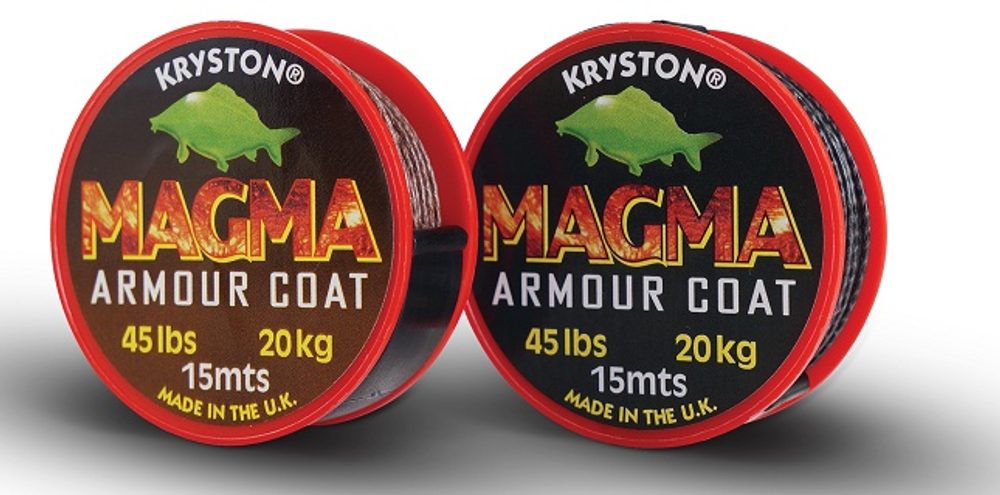 E-shop Kryston Návazcová splétaná šňůra Magma 45lb 15m - Brown,Kryston Návazcová splétaná šňůra Magma 45lb 15m - Brown
