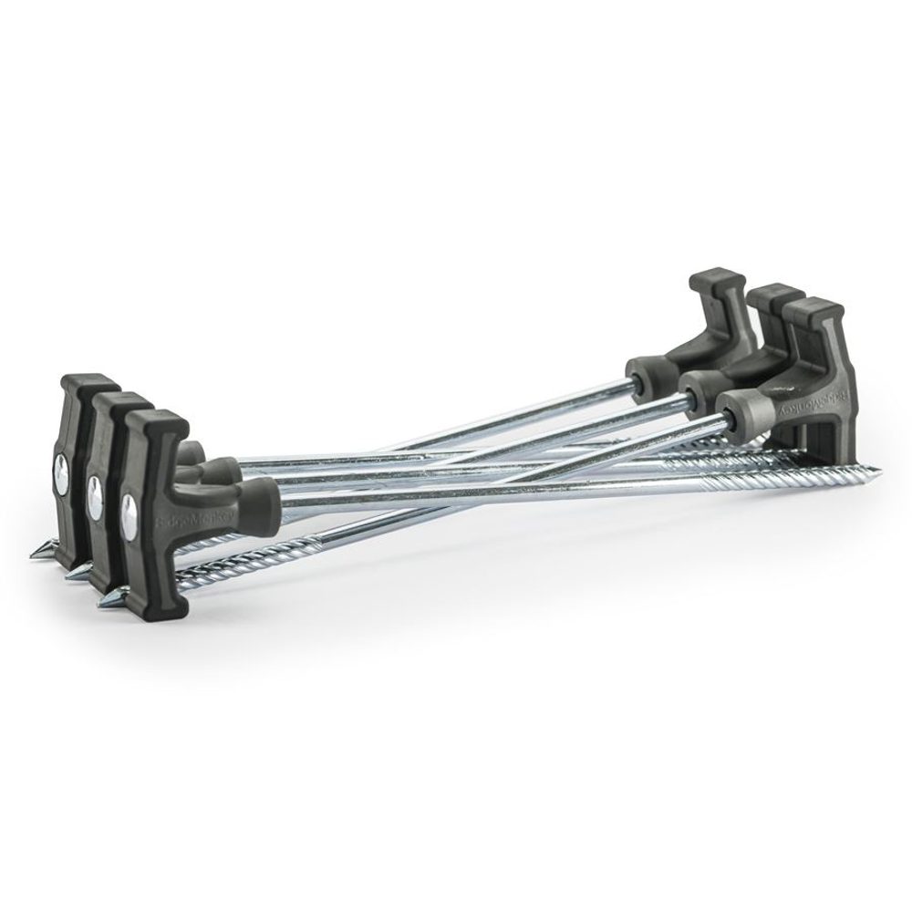 RidgeMonkey Bivak Escape Heavy Duty T-Peg 12 inch 6ks
