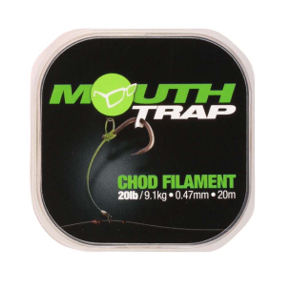 E-shop Korda Návazcový vlasec Mouth Trap 15lb 0,43mm 20m,Korda Návazcový vlasec Mouth Trap 15lb 0,43mm 20m