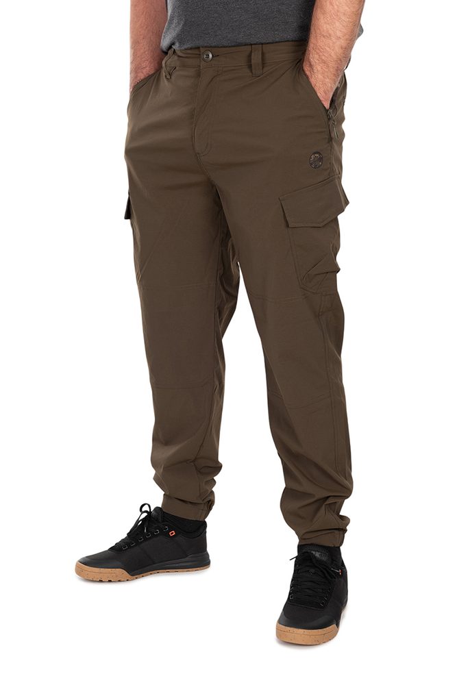 Fox rybářské kalhoty Khaki LW Cargo Trouser - XXXL