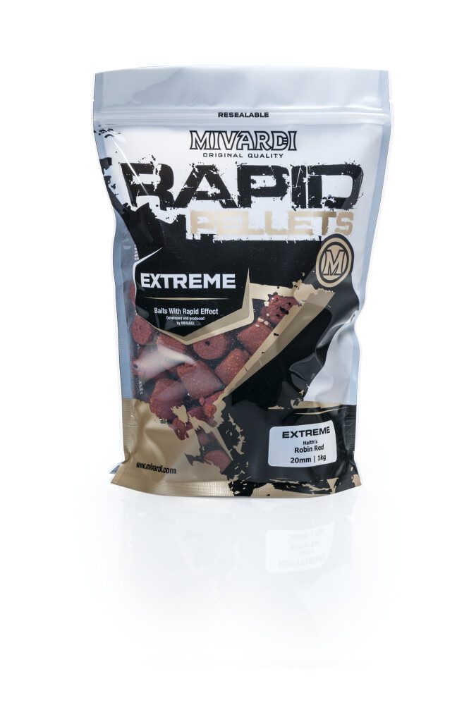 Mivardi Pelety Rapid Extreme Robin Red 1kg - 16mm