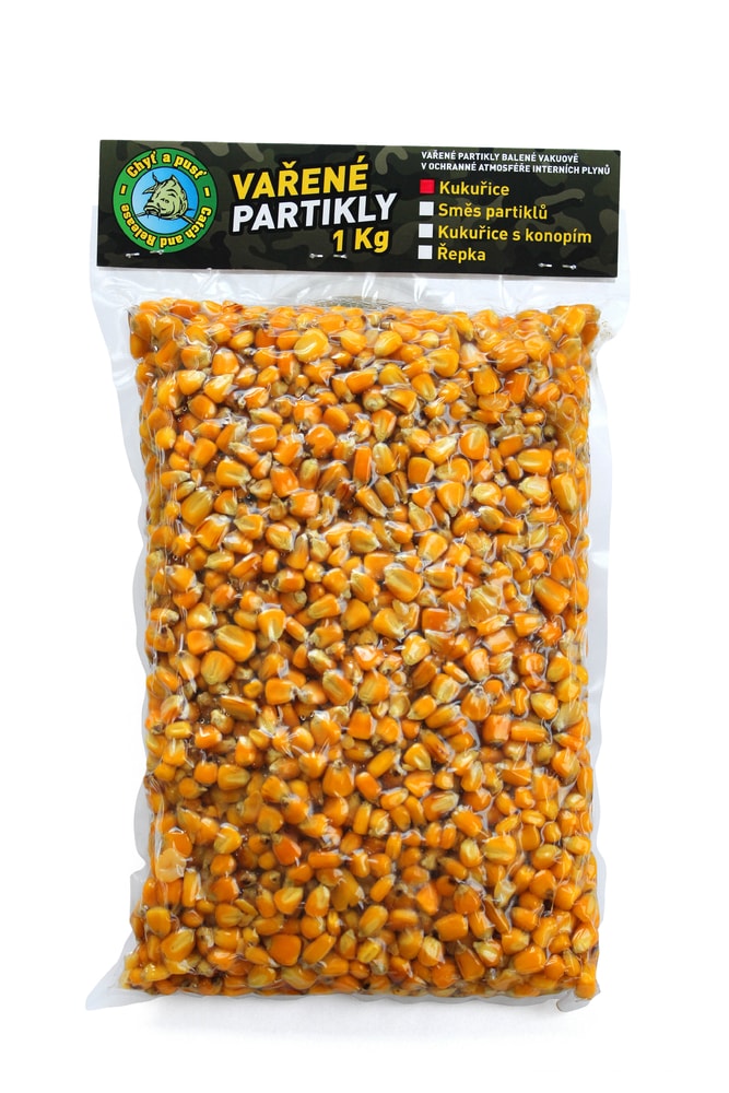 E-shop Chyť a pusť Vařená Kukuřice 1kg - Natur,Chyť a pusť Vařená Kukuřice 1kg - Natur