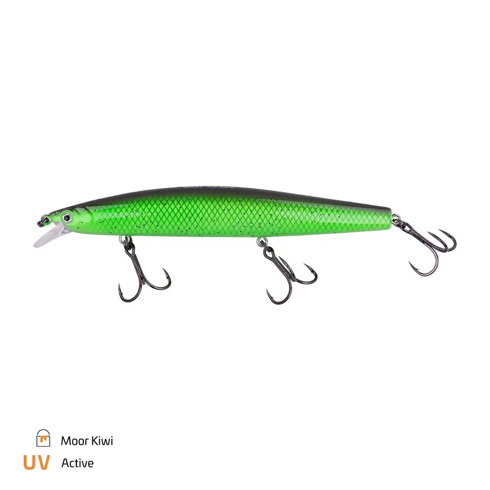 E-shop Zeck Wobler Zander Laufer 125 - Moor Kiwi,Zeck Wobler Zander Laufer 125 - Moor Kiwi