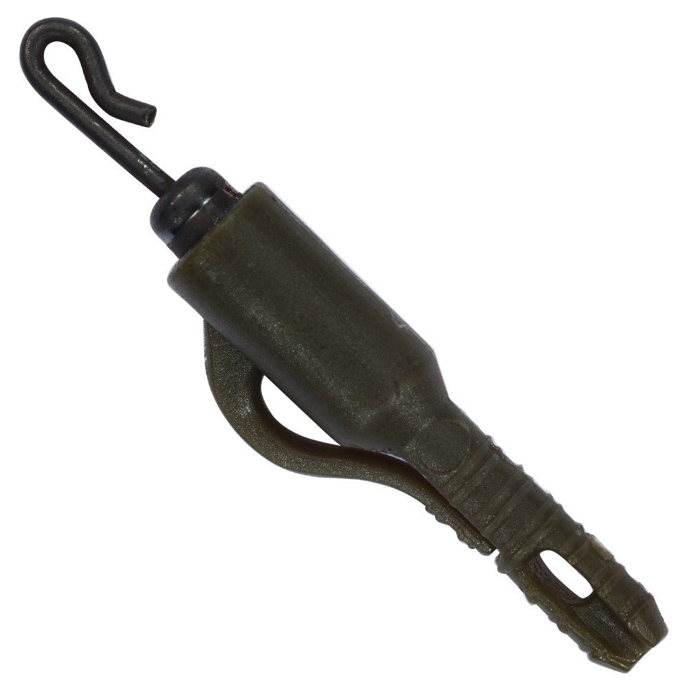 E-shop Giants Fishing Závěs na boční olovo Swivel Lead Clips 5ks - zelená,Giants Fishing Závěs na boční olovo Swivel Lead Clips 5ks - zelená