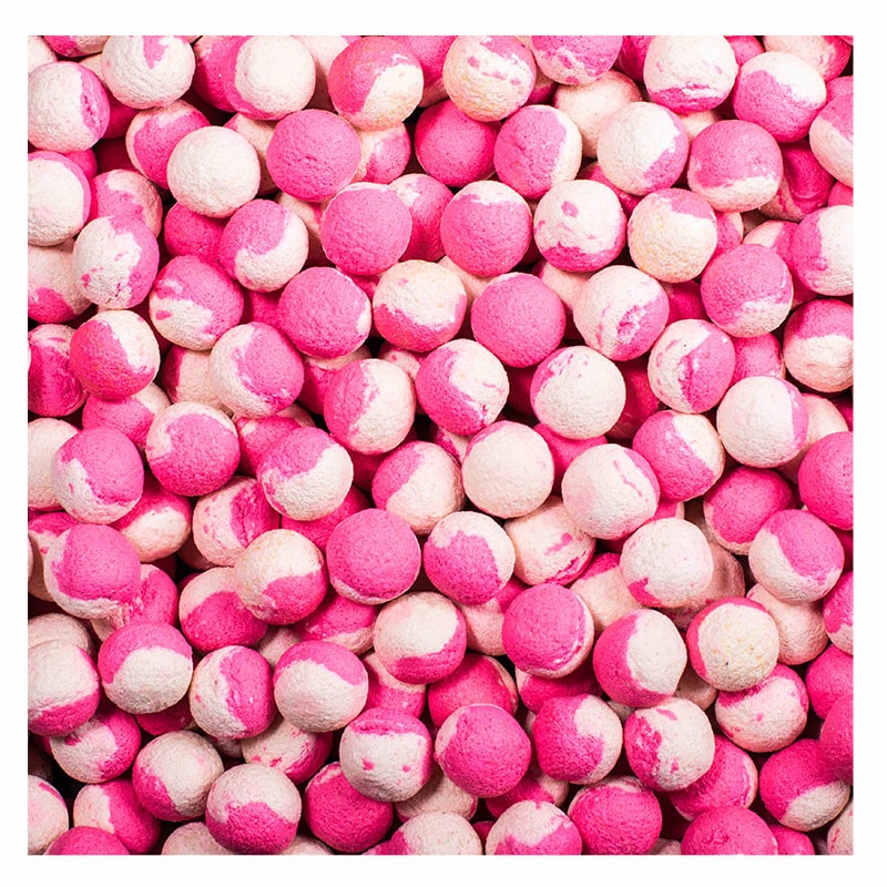 LK Baits Boilies DUO X-Tra 1kg - Wild Strawberry/Carp Secret 20mm