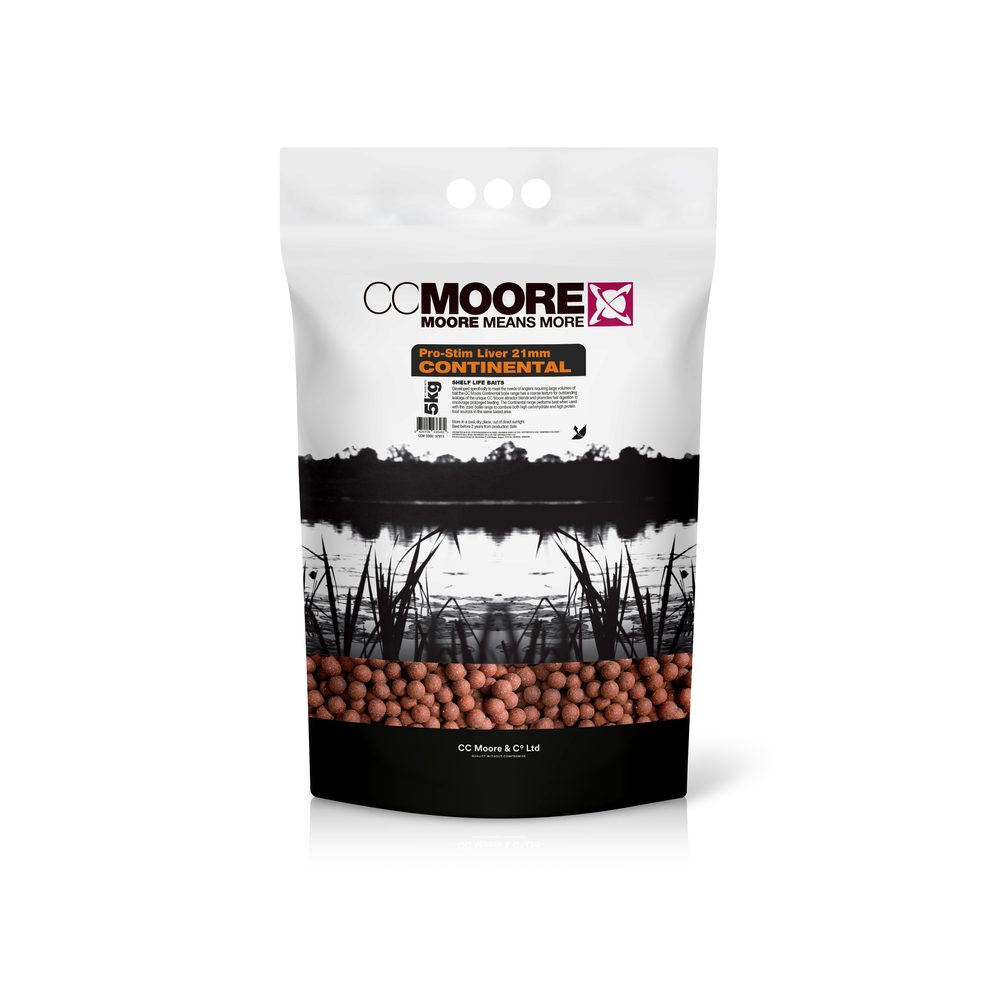CC Moore Boilies Pro-Stim Liver Continental 5kg - 21mm,CC Moore Boilies Pro-Stim Liver Continental 5kg - 21mm