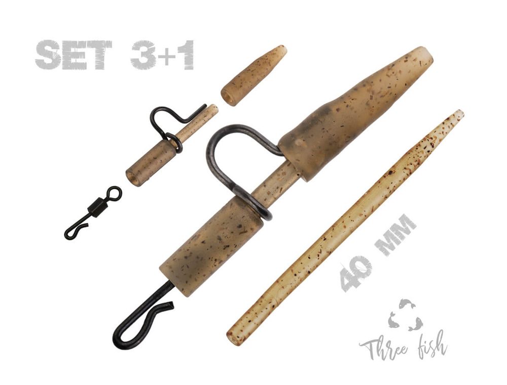 E-shop Zfish Závěska Heavy Duty Clip Complete Set 40mm,Zfish Závěska Heavy Duty Clip Complete Set 40mm