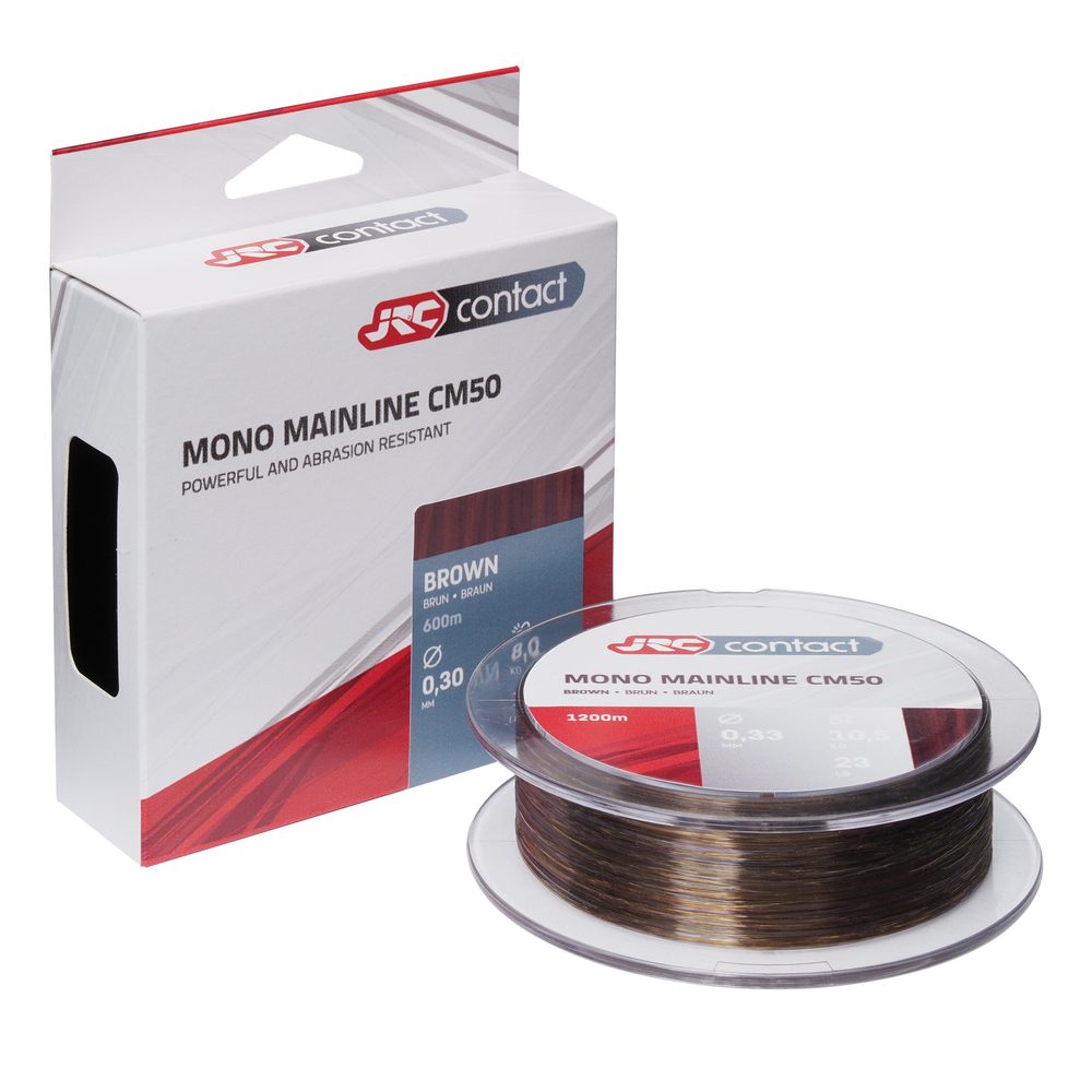 JRC Vlasec Contact CM50 Brown 1200m - 0,28mm 7kg,JRC Vlasec Contact CM50 Brown 1200m - 0,28mm 7kg