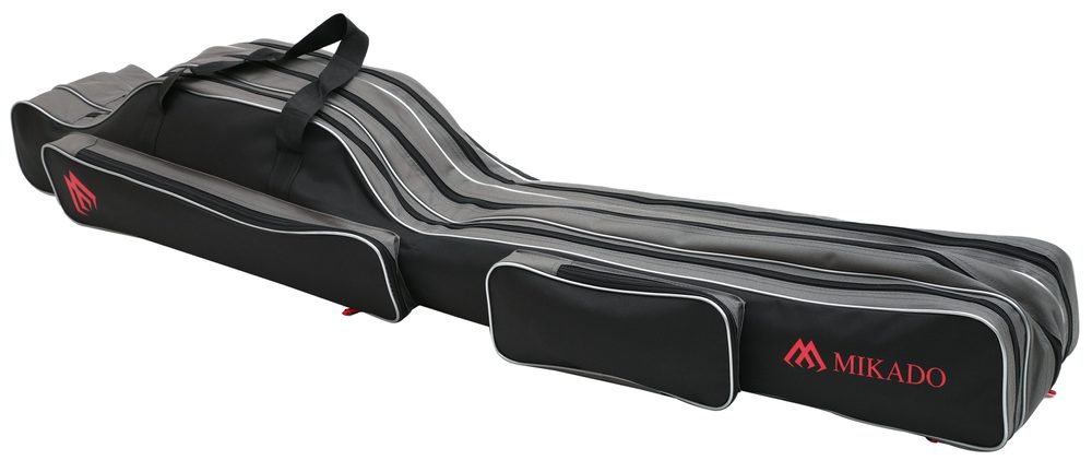 E-shop Mikado Obal na pruty tříkomorový černý - 100cm,Mikado Obal na pruty tříkomorový černý - 100cm