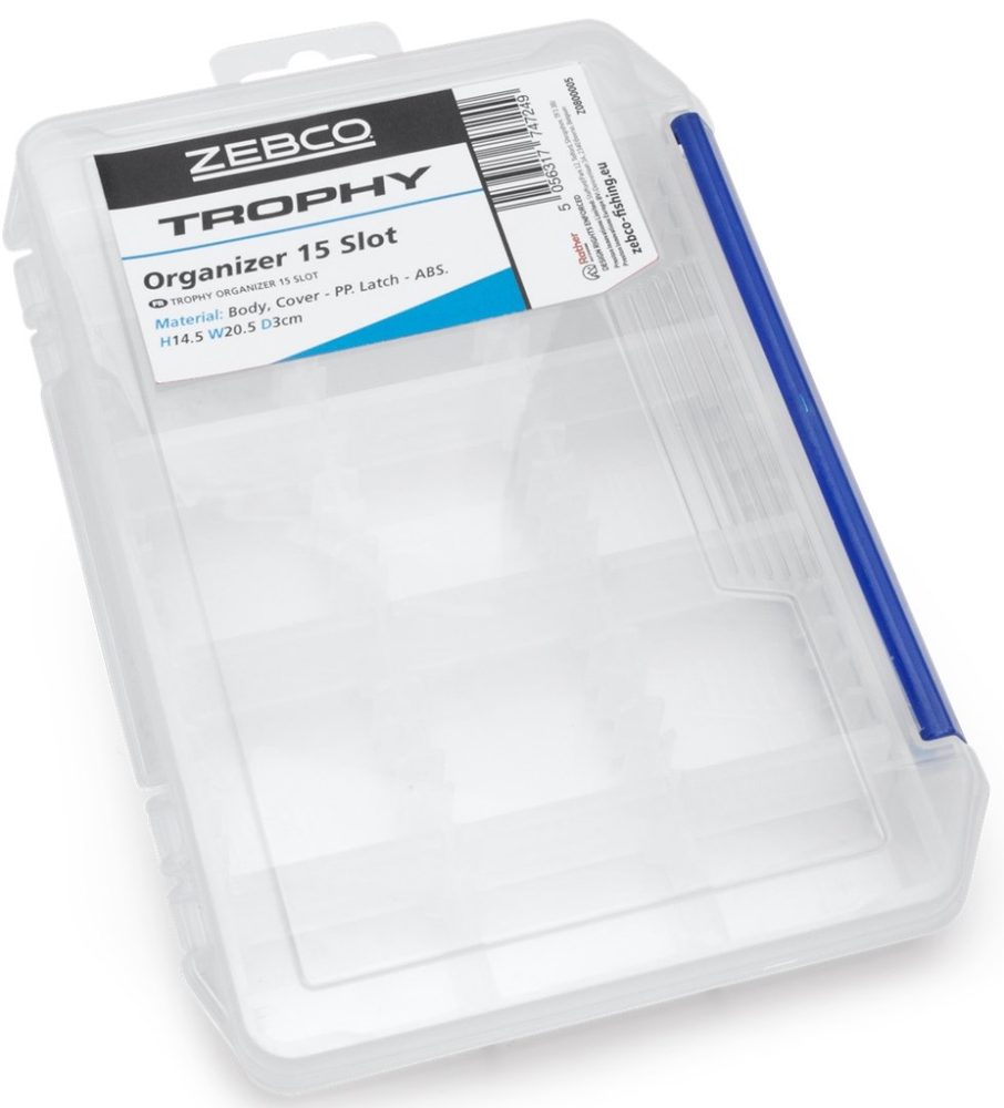 E-shop Zebco Krabička Trophy Organizer 15 Slot,Zebco Krabička Trophy Organizer 15 Slot