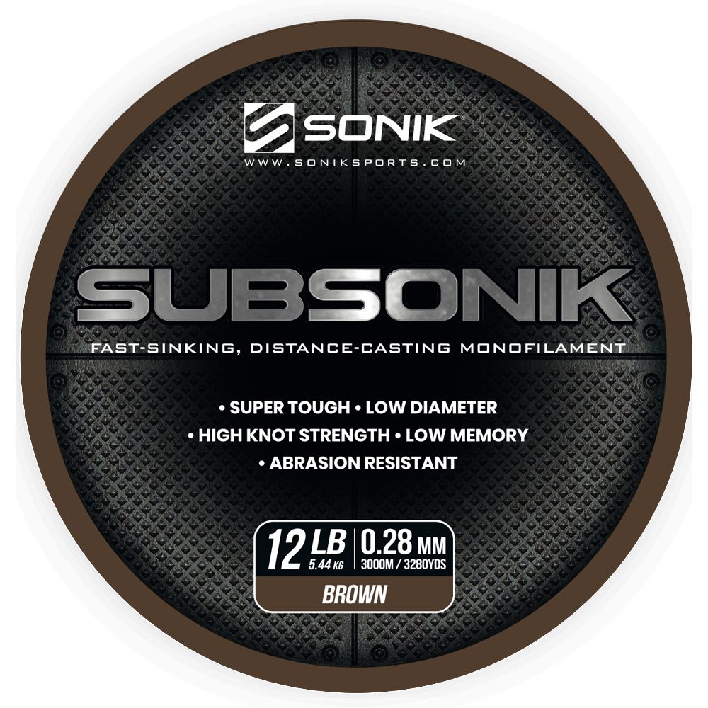 Sonik Vlasec Subsonik Brown 3000m - 0,28mm