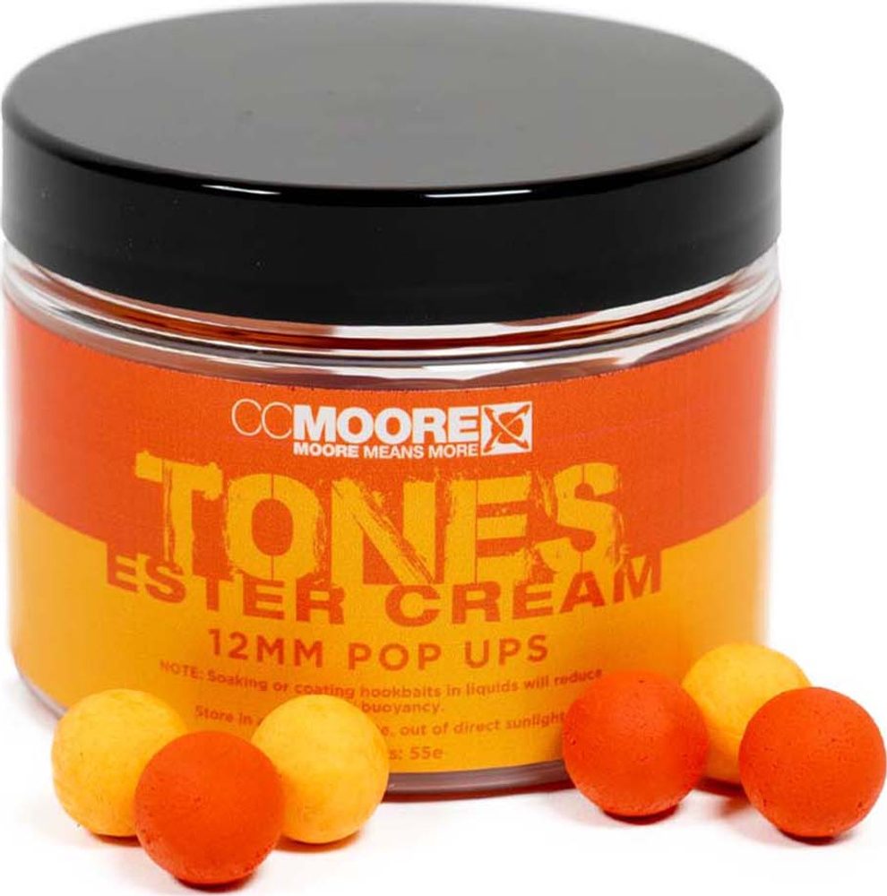 E-shop CC Moore Plovoucí boilie Ester Cream Tones Pop Ups - 12mm 55ks,CC Moore Plovoucí boilie Ester Cream Tones Pop Ups - 12mm 55ks