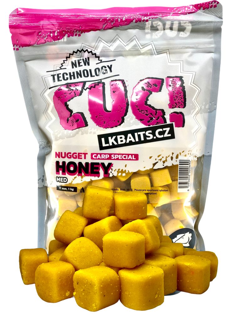E-shop LK Baits CUC! Nugget Carp 17mm 1kg - Honey,LK Baits CUC! Nugget Carp 17mm 1kg - Honey