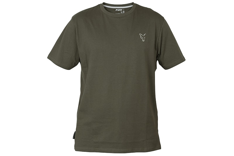 E-shop Fox Triko Collection Green & Silver T-Shirt