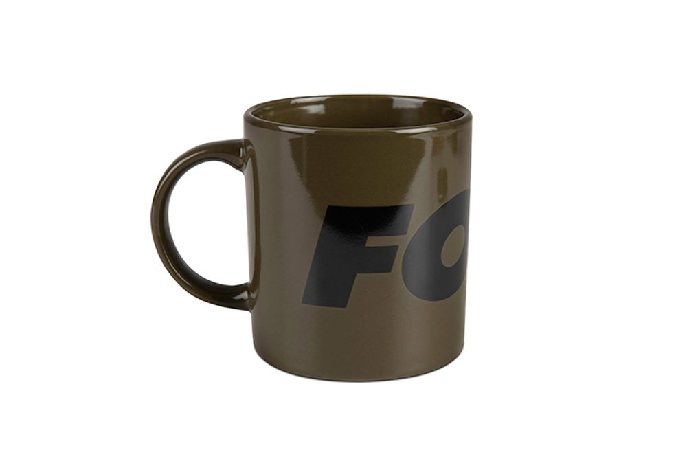 E-shop Fox Keramický hrníček s logem Green and Black Logo Ceramic Mug,Fox Keramický hrníček s logem Green and Black Logo Ceramic Mug