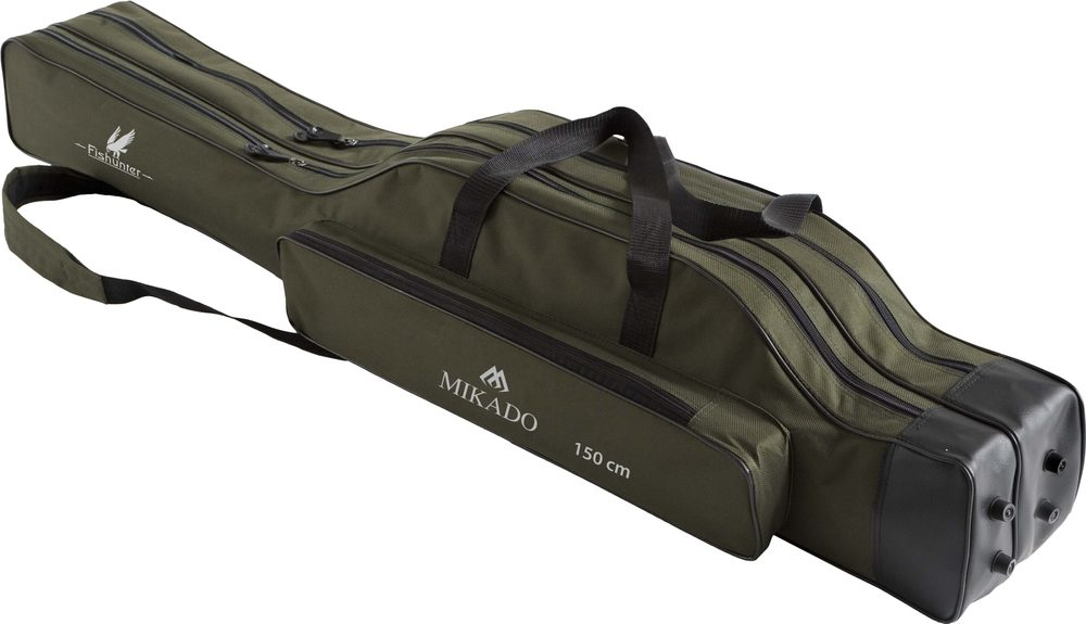 E-shop Mikado Obal na pruty dvoukomorový zesílený zelený - 120cm,Mikado Obal na pruty dvoukomorový zesílený zelený - 120cm