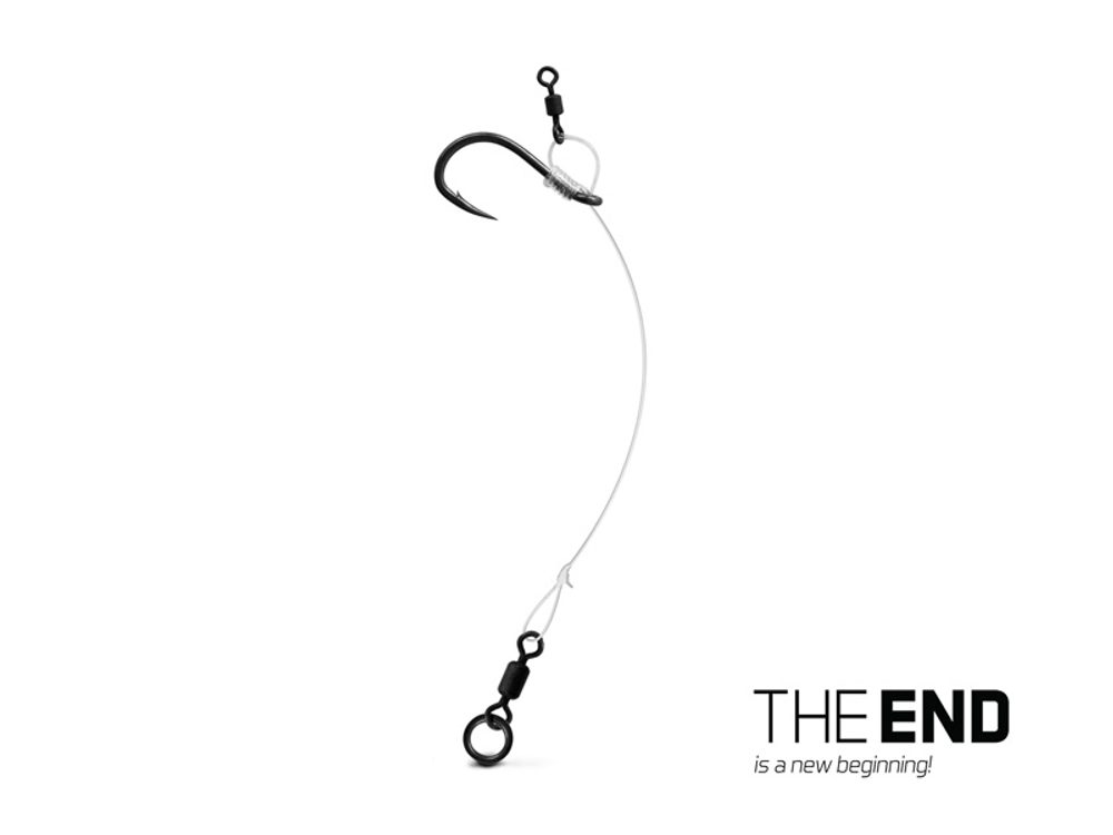 E-shop Delphin Návazec The End Chod Rig 4ks - 6cm / 0.45mm/#6,Delphin Návazec The End Chod Rig 4ks - 6cm / 0.45mm/#6