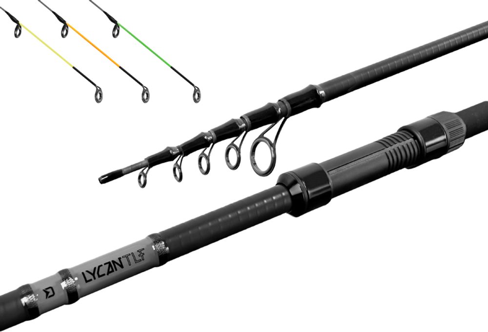 E-shop Delphin Prut Lycan TeleFeeder + 3 špičky 360cm 100g,Delphin Prut Lycan TeleFeeder + 3 špičky 360cm 100g