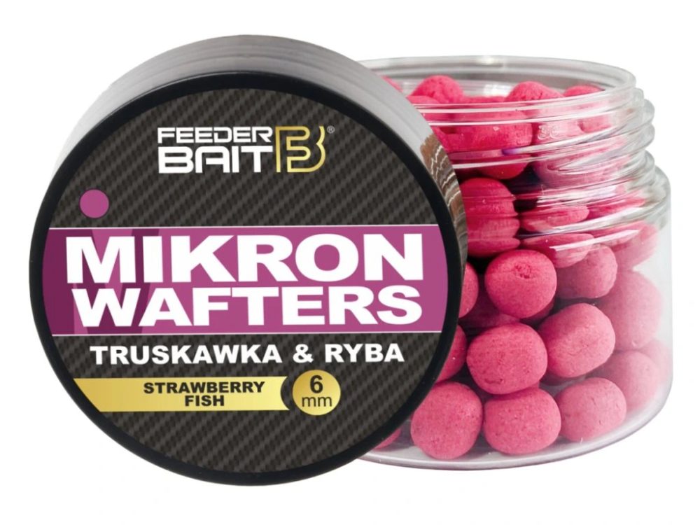 E-shop FeederBait Mikron Wafters 4x6mm 25ml - Jahoda/Ryba,FeederBait Mikron Wafters 4x6mm 25ml - Jahoda/Ryba