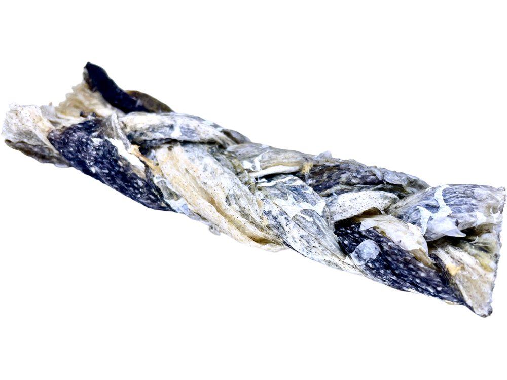 Fotografie LK Baits Pet Luxusní rybí copánek z kůže tresky 1ks