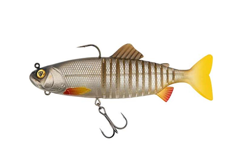 Fox Rage Gumová nástraha Replicant Jointed Colours Silver Ghost - 23cm  130g