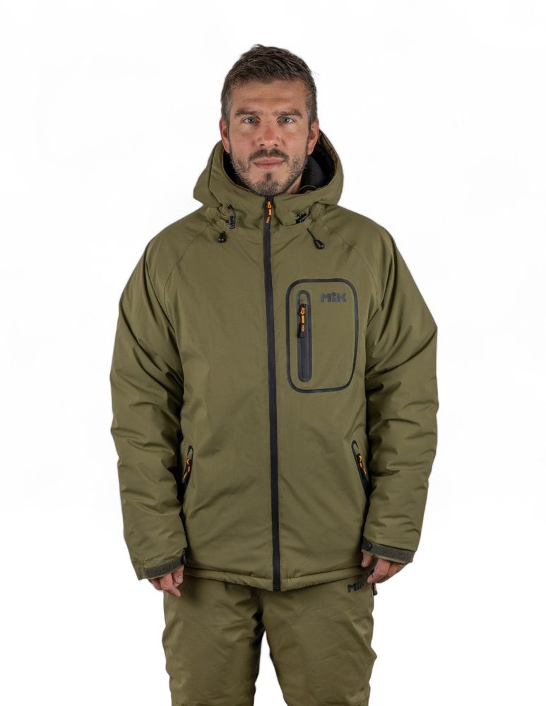 Mikbaits rybářská bunda Thermo exclusive zelená,Mikbaits rybářská bunda Thermo exclusive zelená