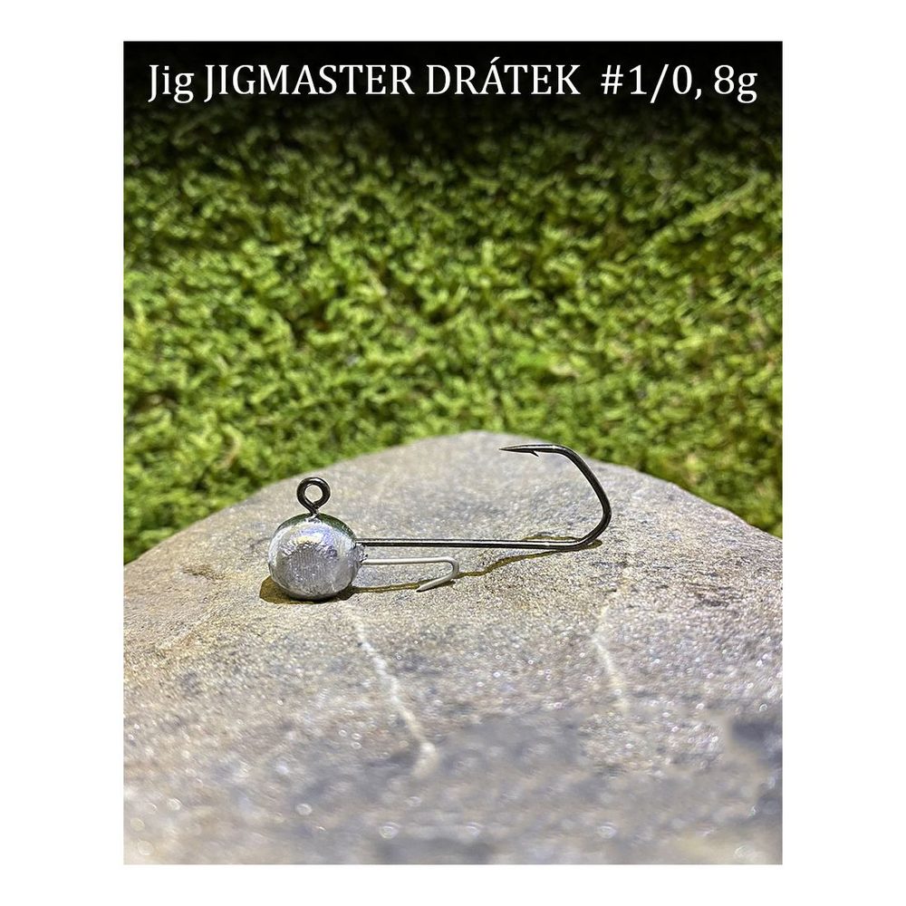 E-shop Jigovky Jigové hlavičky Jigmaster Drátek vel.1/0 5ks - 14g,Jigovky Jigové hlavičky Jigmaster Drátek vel.1/0 5ks - 14g
