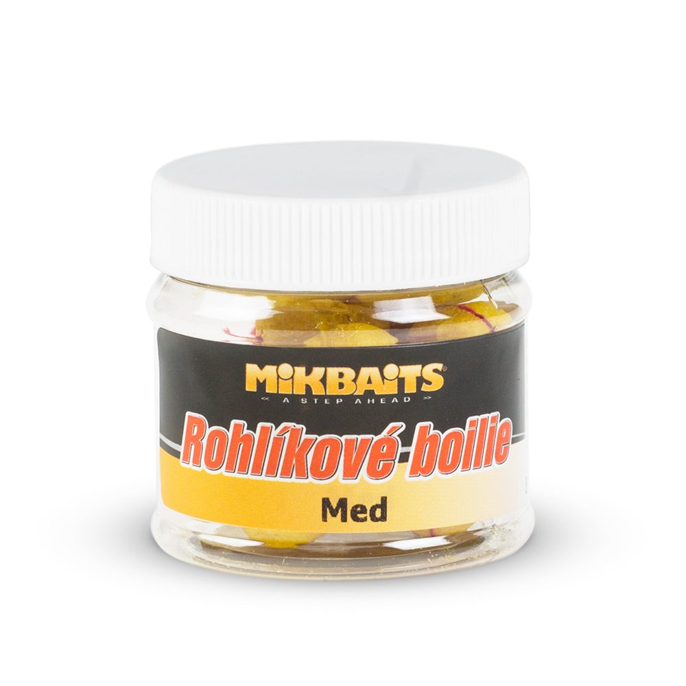Fotografie Mikbaits Rohlíkové boilie 50ml - Med