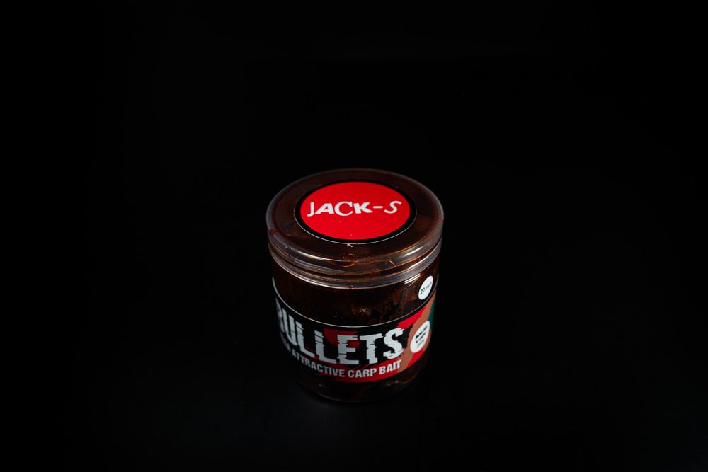 E-shop G.B.U. Dipované boilies BULLETS JACK-S 200g - 20mm,G.B.U. Dipované boilies BULLETS JACK-S 200g - 20mm