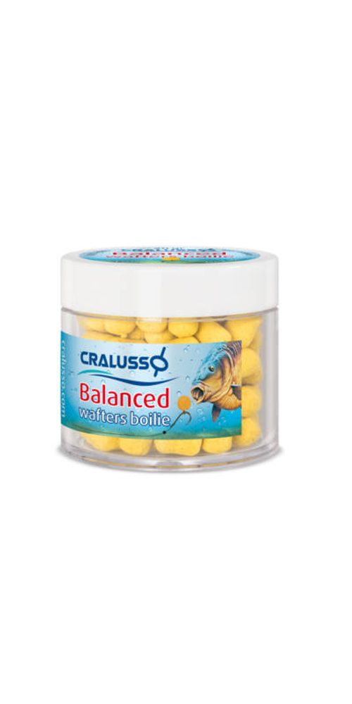 Fotografie Cralusso Boilies Balanced Wafters 7mm 20g - Chocolate-Orange