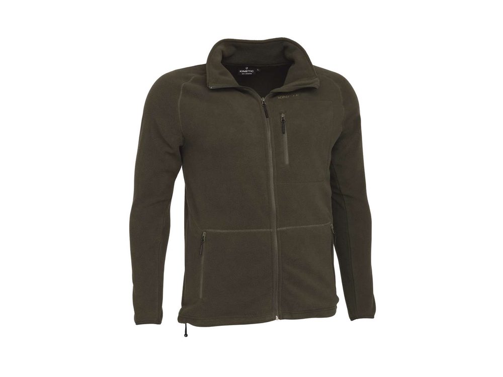 E-shop Kinetic Rybářská Mikina Range Fleece Army Green - XL