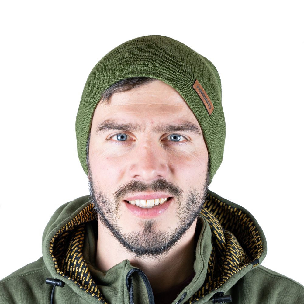E-shop Mikbaits Kulich zelený Merino Beanie,Mikbaits Kulich zelený Merino Beanie
