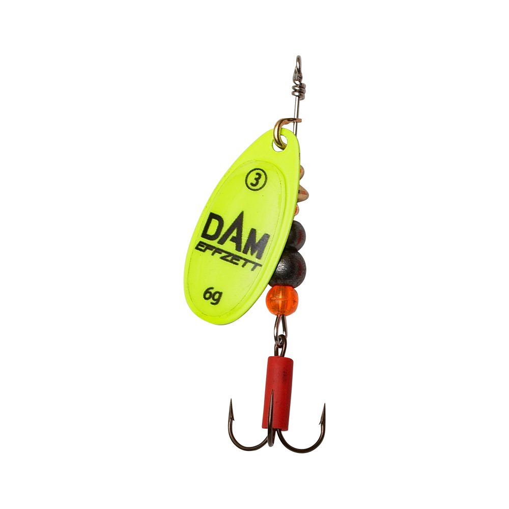 E-shop DAM Třpytka Effzett Fluo Spinner Yellow - 10g vel.4,DAM Třpytka Effzett Fluo Spinner Yellow - 10g vel.4