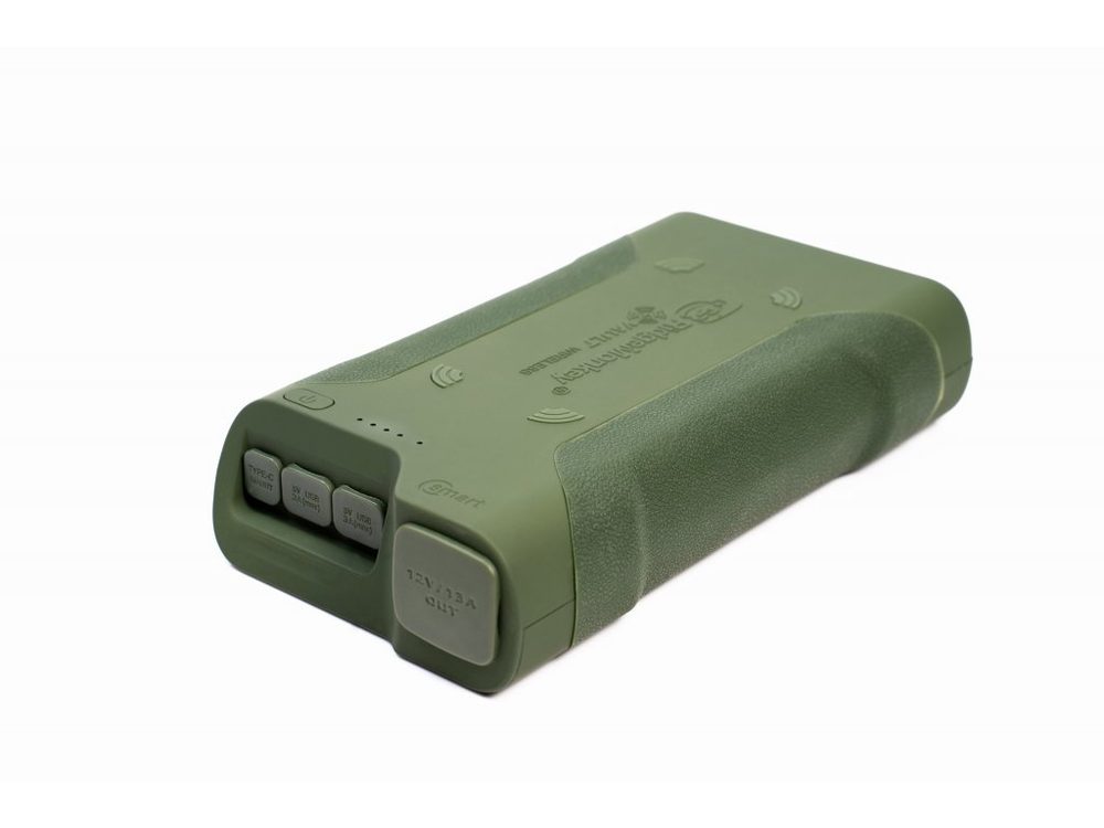 Fotografie RidgeMonkey Powerbanka Vault C-Smart Wireless 42150mAh Green