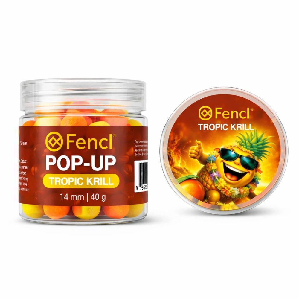 E-shop Fencl Boilies Pop Up Tropic Krill - 14mm 40g,Fencl Boilies Pop Up Tropic Krill - 14mm 40g