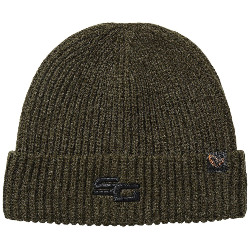 Savage Gear Zimní čepice Wool Mix Beanie Green