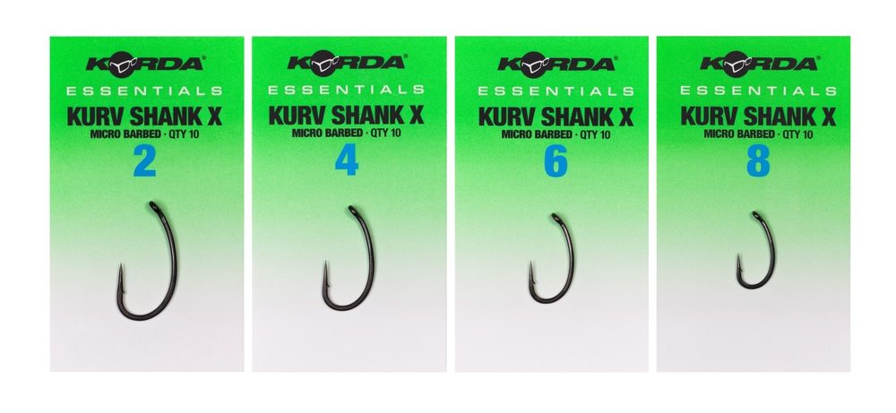 Korda Háčky Essentials Kurv X 10ks - vel.8