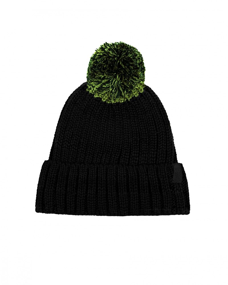 E-shop Korda Zimní čepice Nanny Pat Hat Black,Korda Zimní čepice Nanny Pat Hat Black