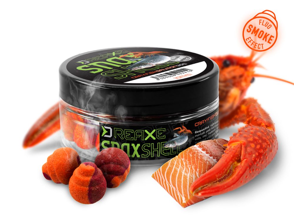 E-shop Delphin Nástraha D Snax Shell Losos-Rak 30g - 10mm,Delphin Nástraha D Snax Shell Losos-Rak 30g - 10mm