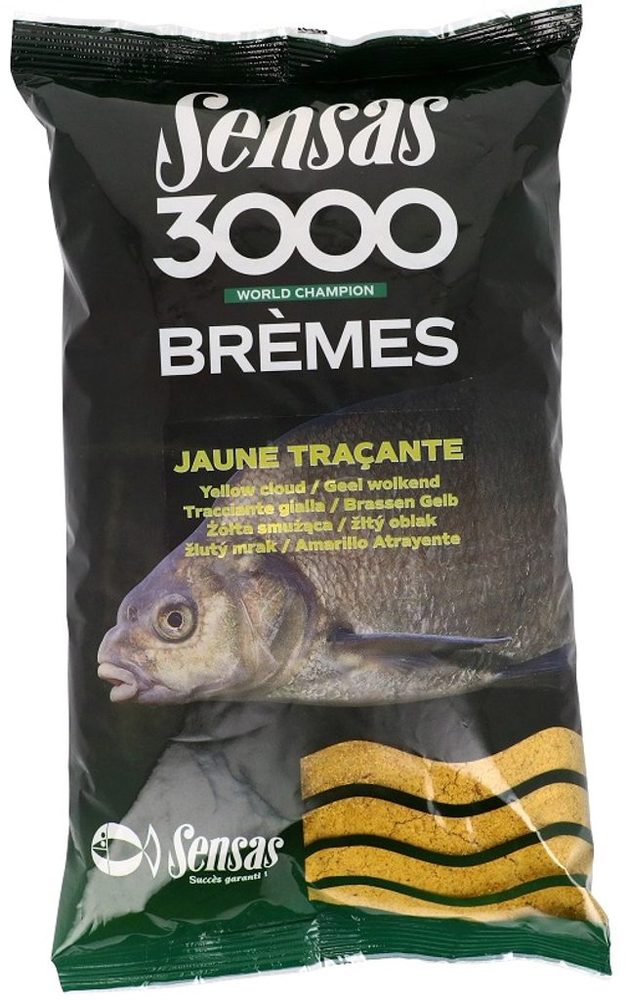 E-shop Sensas Krmítková směs 3000 1kg - Bremes Jaune Tracante (žlutý cejn),Sensas Krmítková směs 3000 1kg - Bremes Jaune Tracante (žlutý cejn)