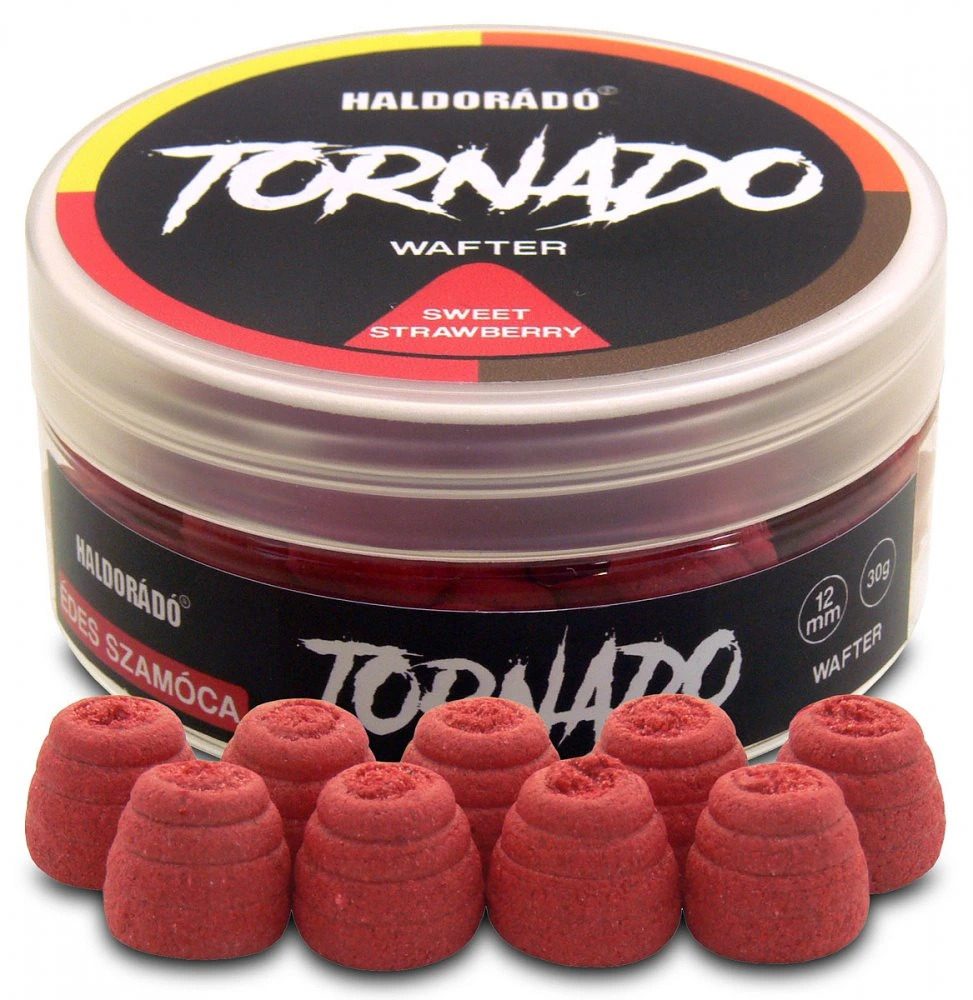 Haldorádó Nástraha Wafters Tornado 12mm 30g - Sladká jahoda,Haldorádó Nástraha Wafters Tornado 12mm 30g - Sladká jahoda
