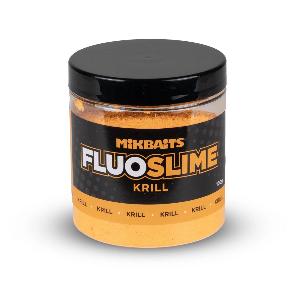 E-shop Mikbaits Obalovací Dip fluo slime 100g - Krill,Mikbaits Obalovací Dip fluo slime 100g - Krill