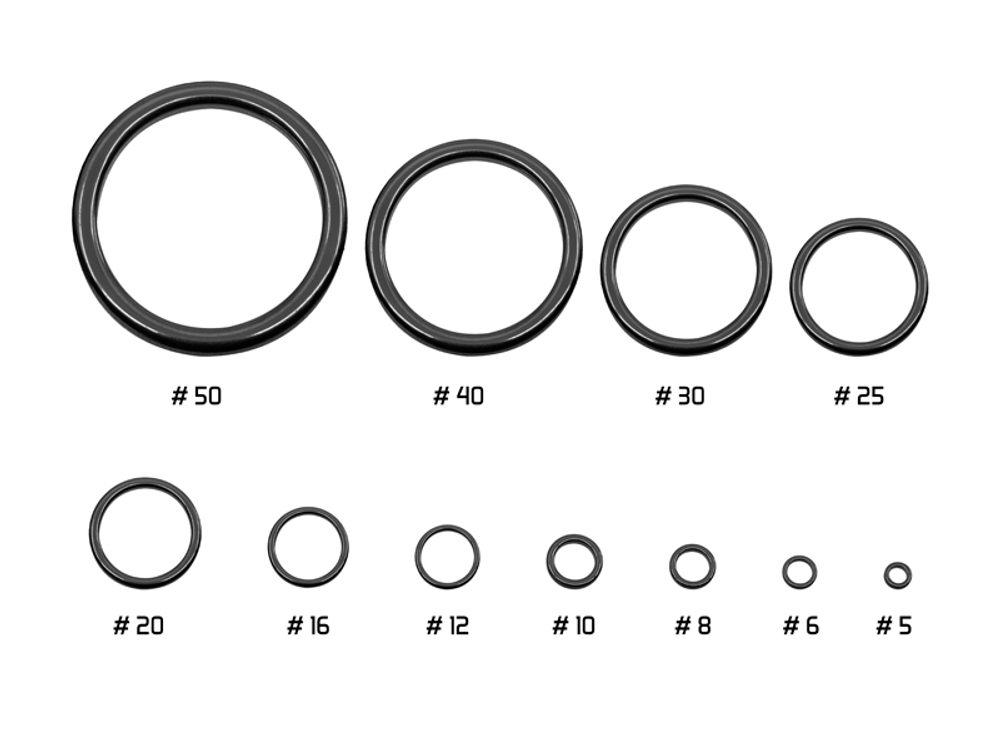 Delphin Sada oček Ceramic - #20/25/30 6ks