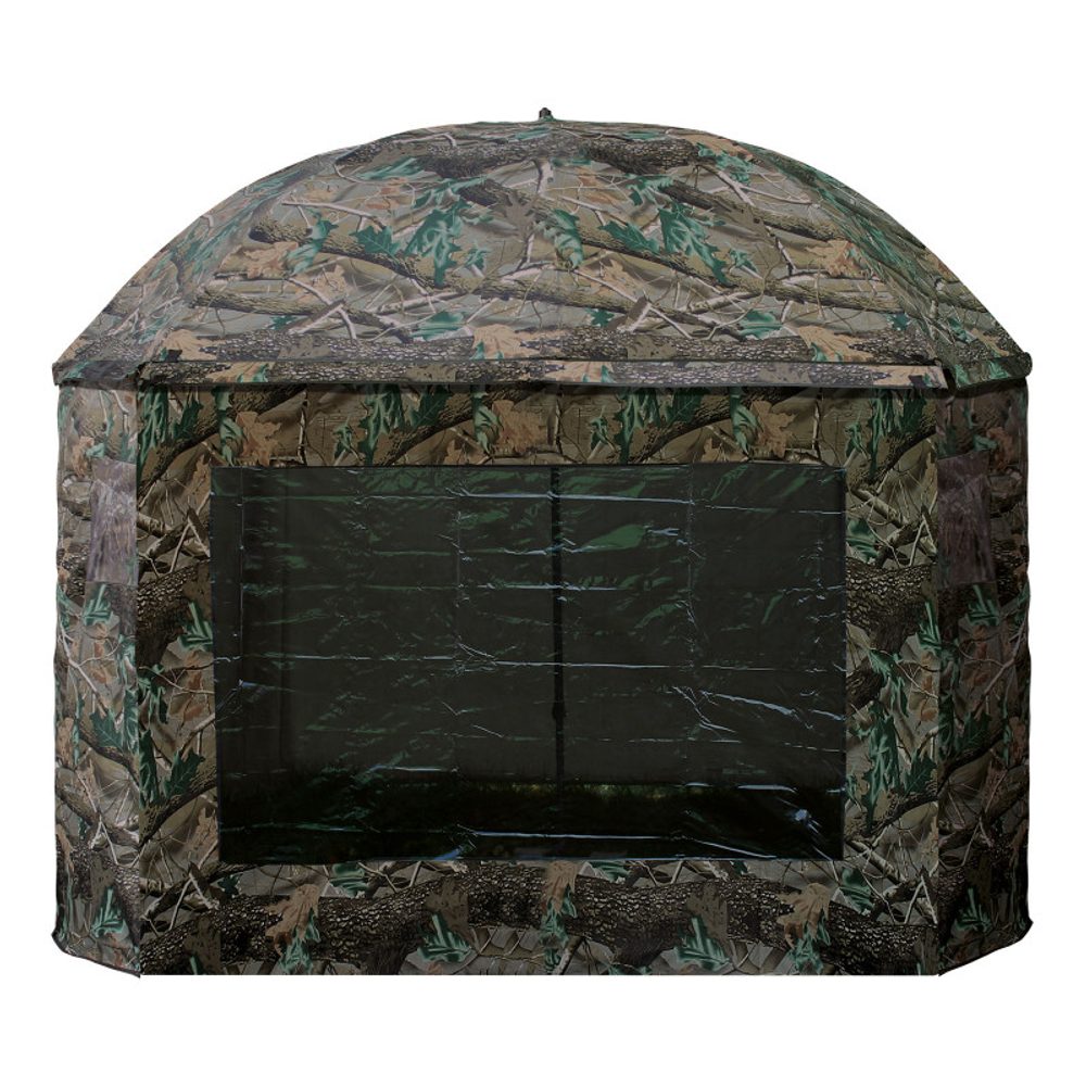 Suretti Deštník s bočnicí Full Cover 2man Camo 3,2m + set na podporu deštníku