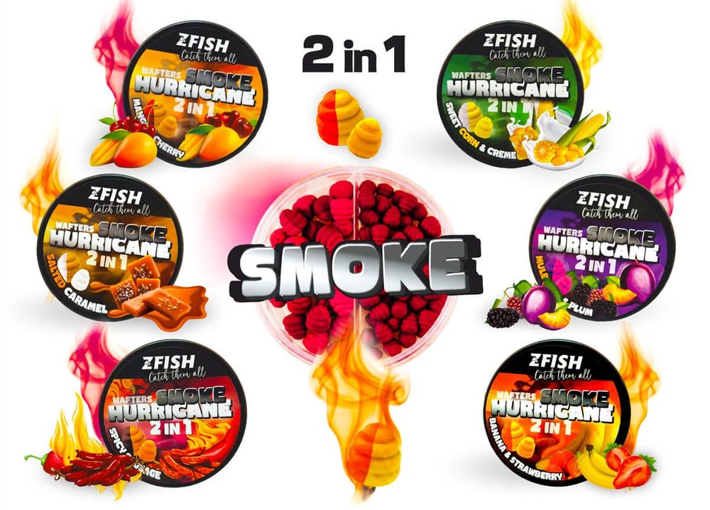 Zfish Nástraha Smoke Hurricane Wafters 2in1,Zfish Nástraha Smoke Hurricane Wafters 2in1