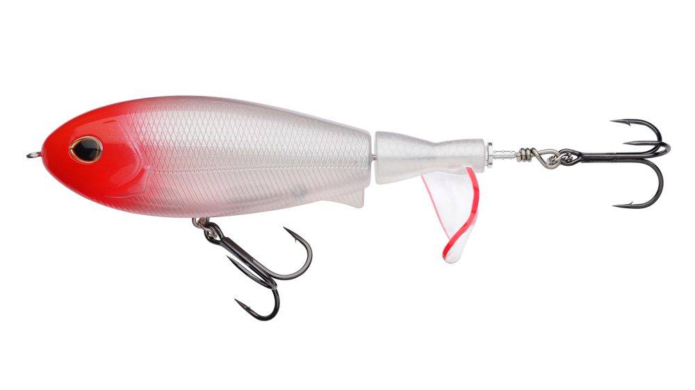 E-shop Berkley Wobler Screaming Choppo Ghost Red Head - 11cm 29g,Berkley Wobler Screaming Choppo Ghost Red Head - 11cm 29g