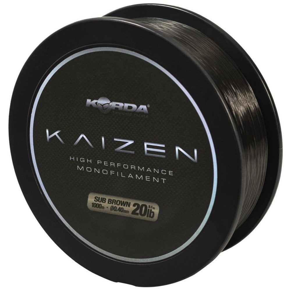 E-shop Korda Vlasec Kaizen Mono Brown 1000m - 0,30mm 12lb,Korda Vlasec Kaizen Mono Brown 1000m - 0,30mm 12lb