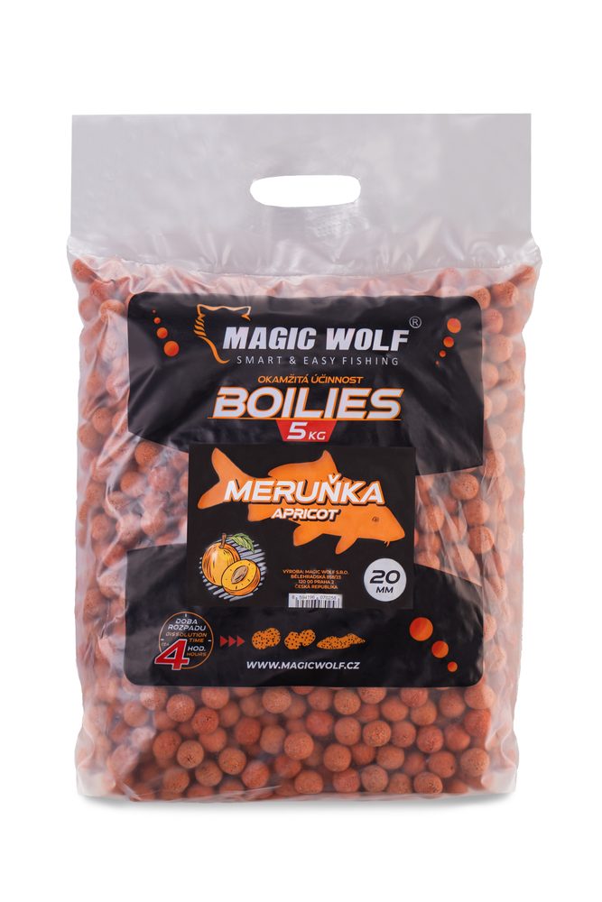 E-shop Magic Wolf Krmné Boilie 20mm 5kg,Magic Wolf Krmné Boilie 20mm 5kg