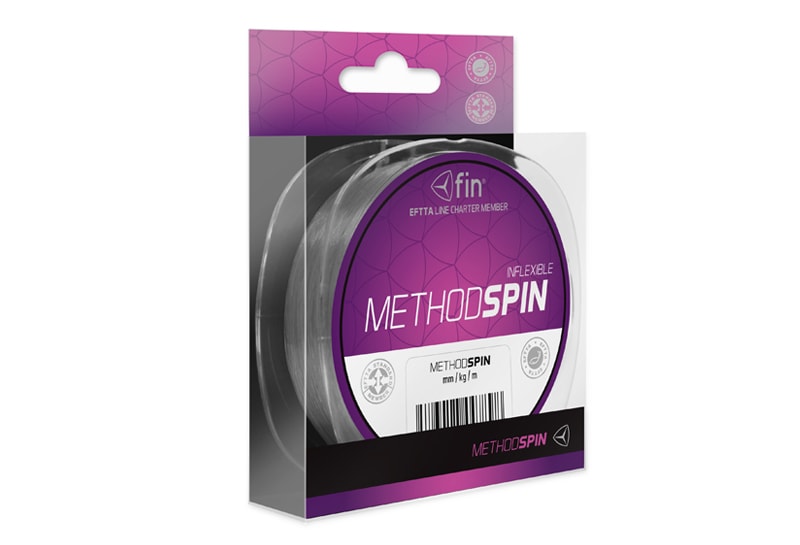 Fin Vlasec Method Spin Šedý - 0,28mm 14,3lbs 150m